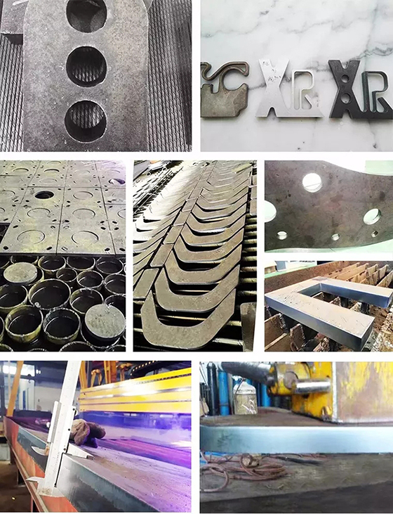 CA88数控细腻等离子切割装备切割效果图